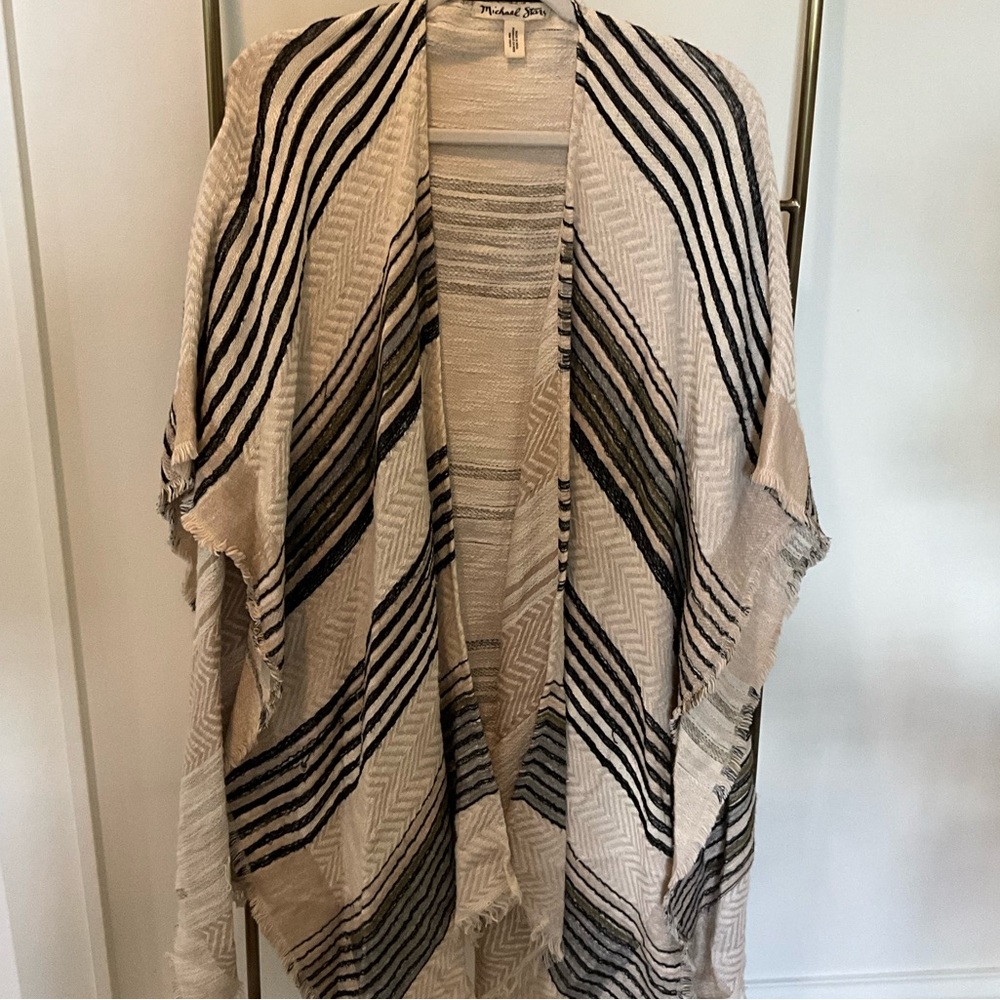 Michael Stars ruana sweater